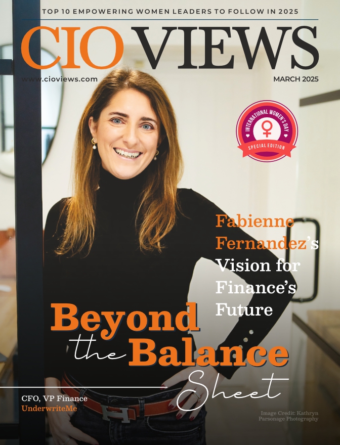 CIO Views Magazine Features Fabienne Fernandez, CFO and VP Finance at UnderwriteMe, as One of the Top 10 Empowering Women Leaders to Follow in 2025